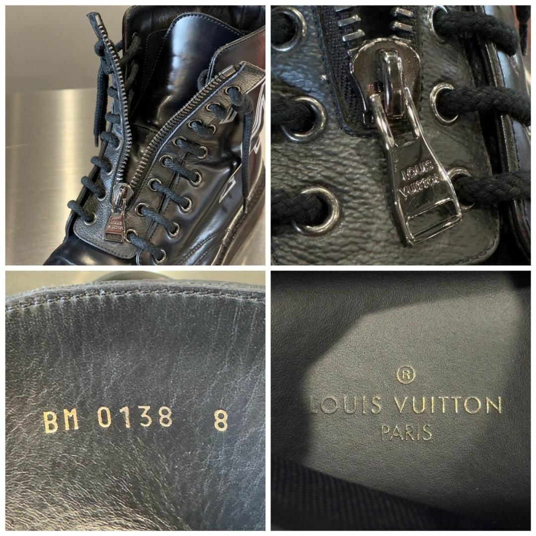 『LOUIS VUITTON』ルイヴィトン (8) LVサイドプリント ブーツ