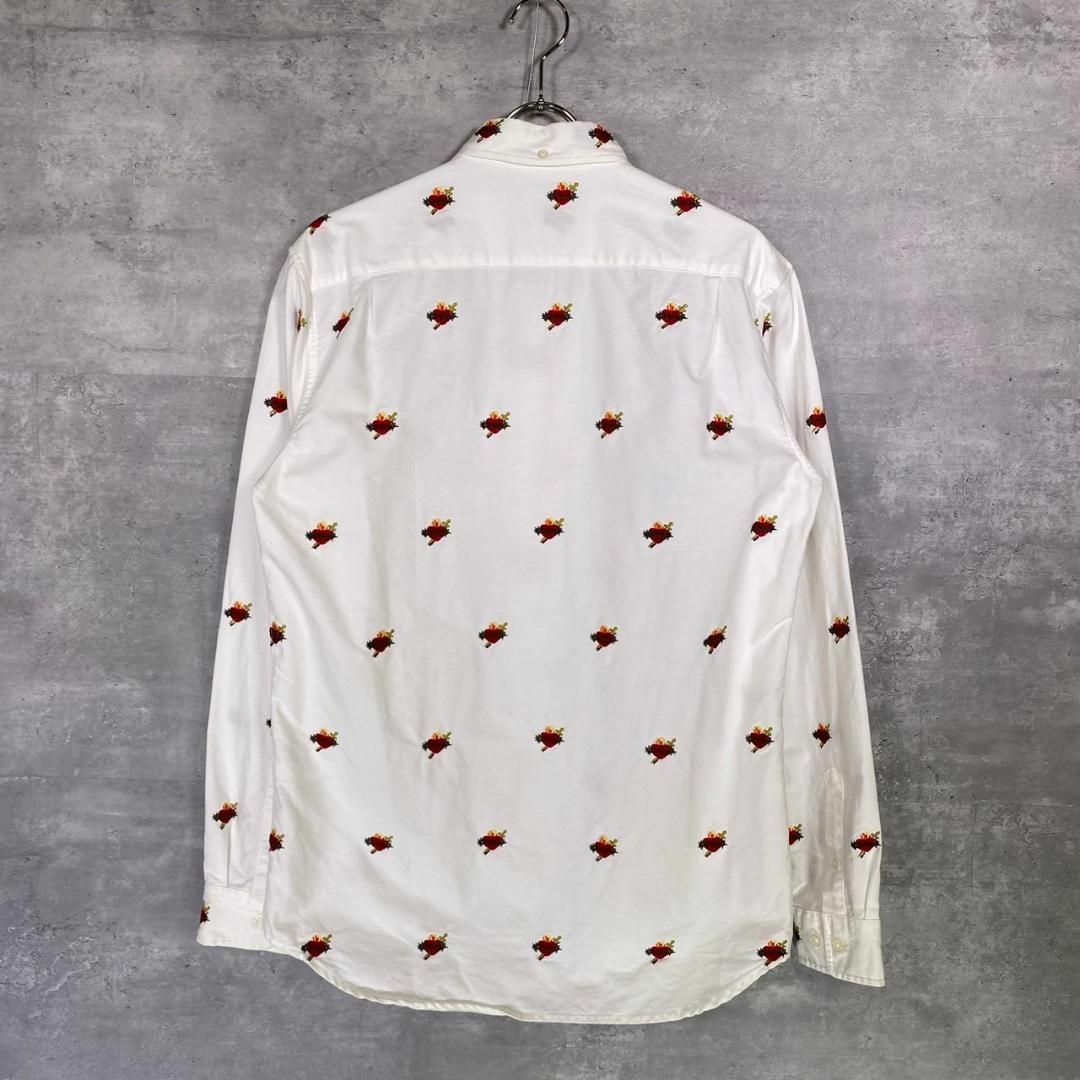 『SUPREME』シュプリーム (M) ボタンダウン 長袖シャツ