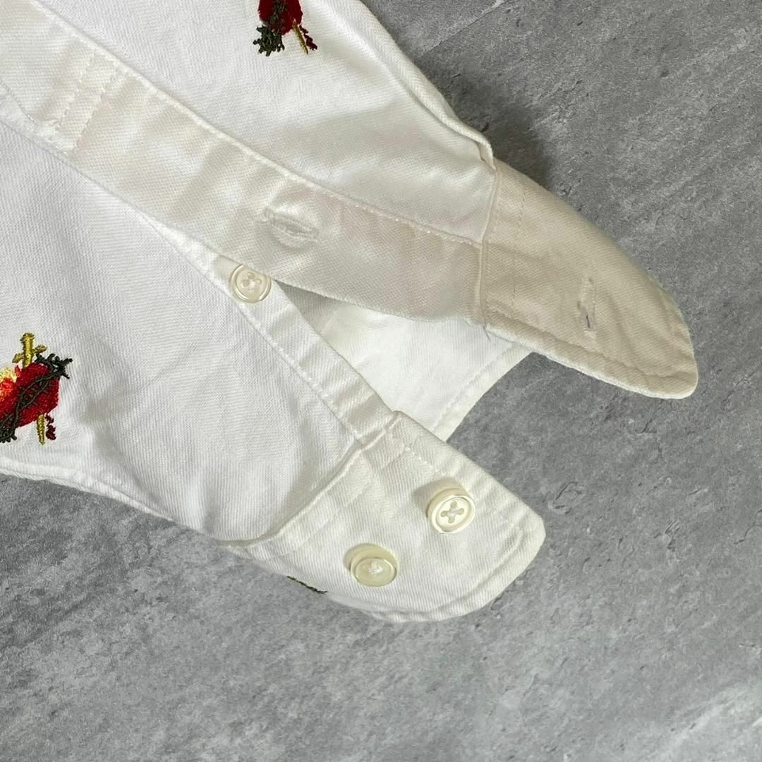 『SUPREME』シュプリーム (M) ボタンダウン 長袖シャツ