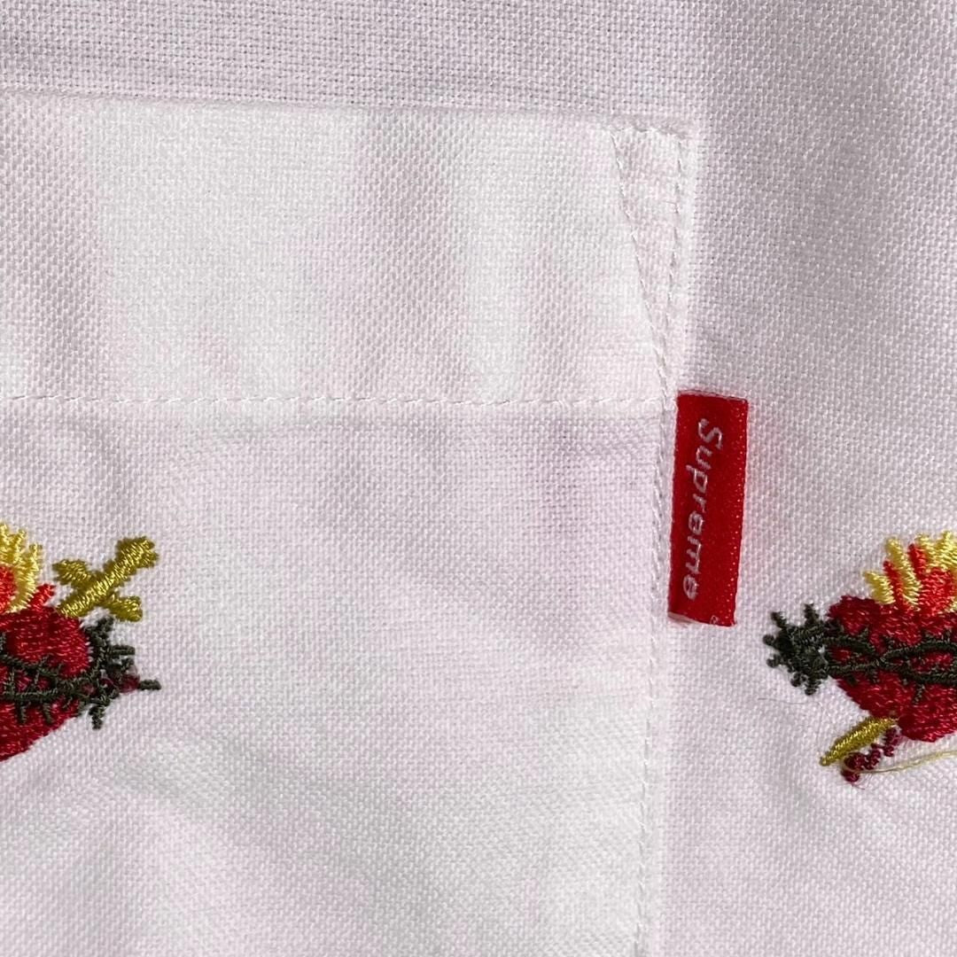『SUPREME』シュプリーム (M) ボタンダウン 長袖シャツ