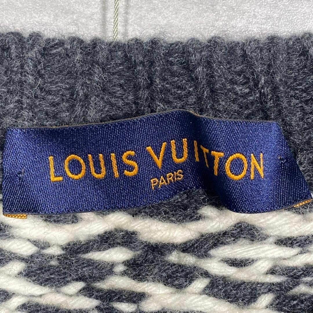 『LOUIS VUITTON』ルイヴィトン (XXL) モノグラム編みセーター