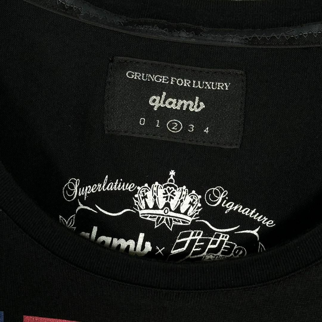 『glamb × JOJO』グラム × ジョジョ (2) コラボ半袖Tシャツ