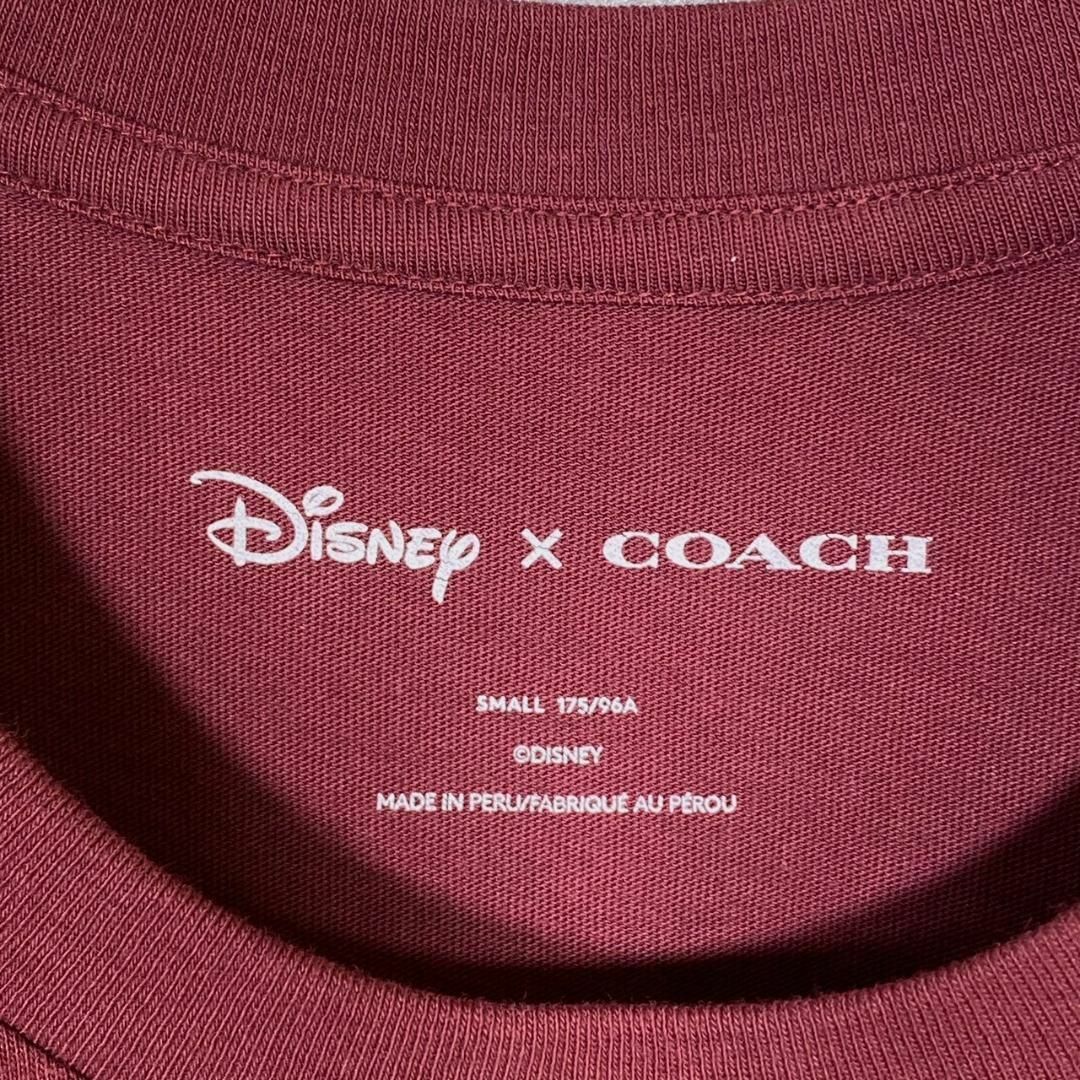 『COACH × Disney』コーチコラボ (S) プリント半袖Tシャツ