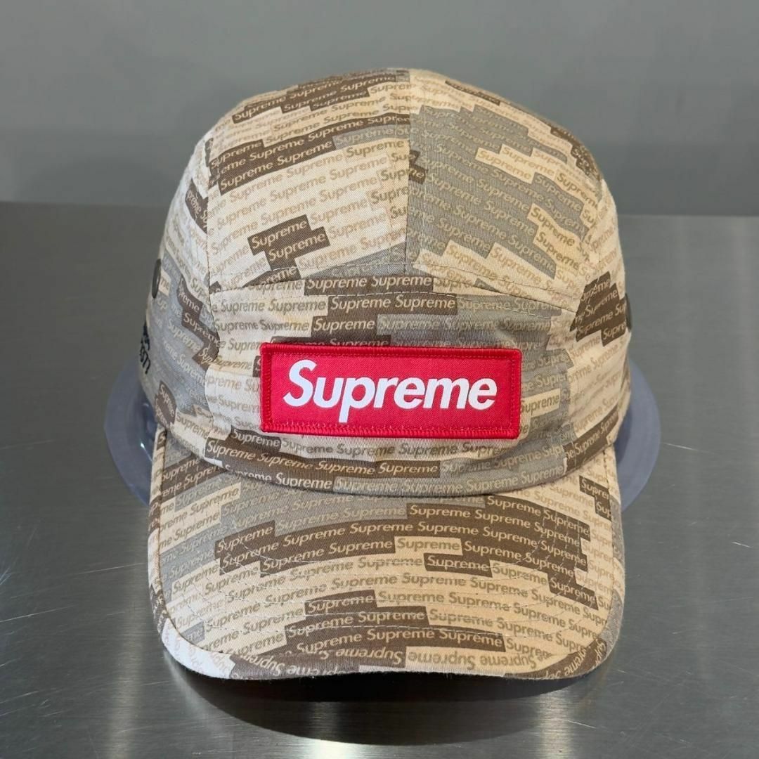 『SUPREME』シュプリーム BOX LOGOカモフラ柄フライトキャップ