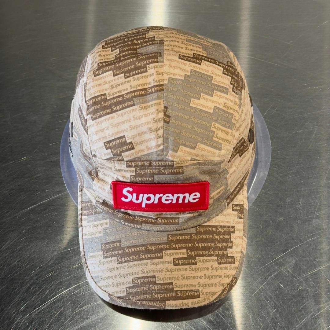 『SUPREME』シュプリーム BOX LOGOカモフラ柄フライトキャップ