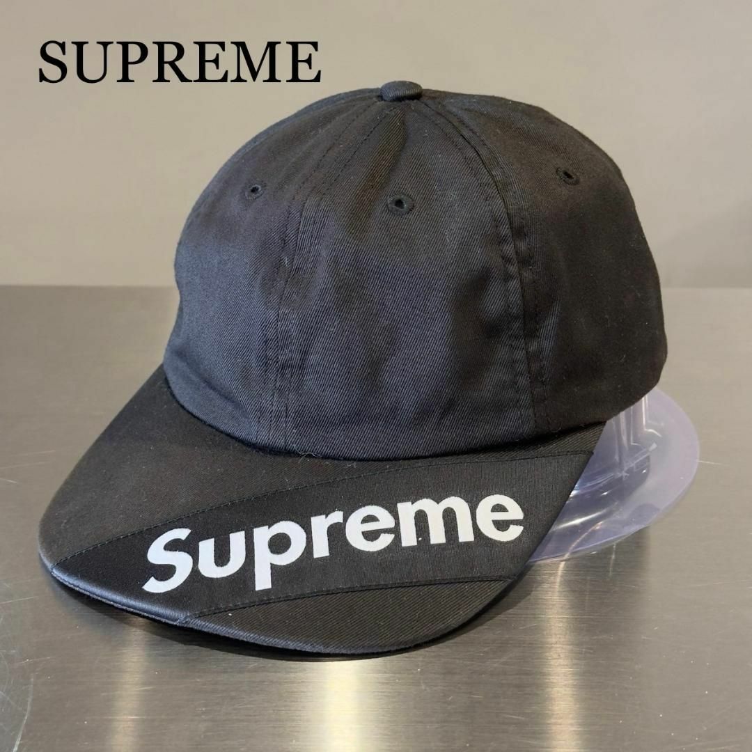 『SUPREME』シュプリーム Visor Label ロゴテープキャップ
