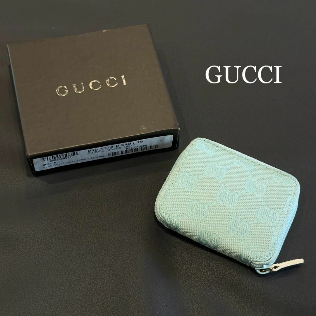 『GUCCI』グッチ GGロゴ ジップコインケース