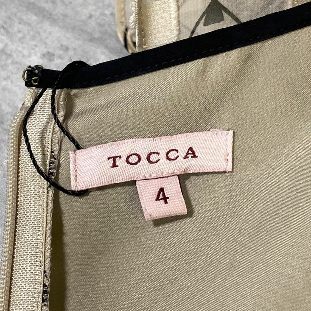 『TOCCA』トッカ (4) リボンチェッカー ワンピース