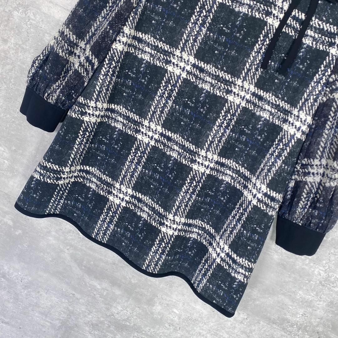 『TO BE CHIC』トゥービーシック (40) チェック ワンピース