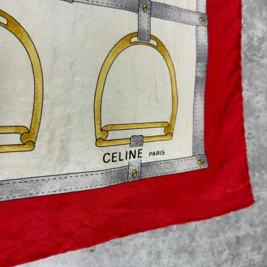 『CELINE』セリーヌ ペイズリー 大判スカーフ