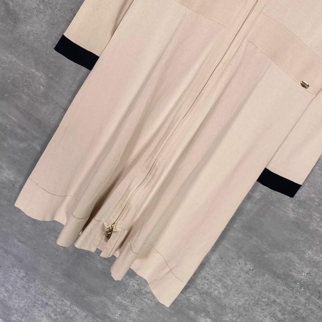 『TOCCA』トッカ (XS) フーディー ジップワンピース カーディガン