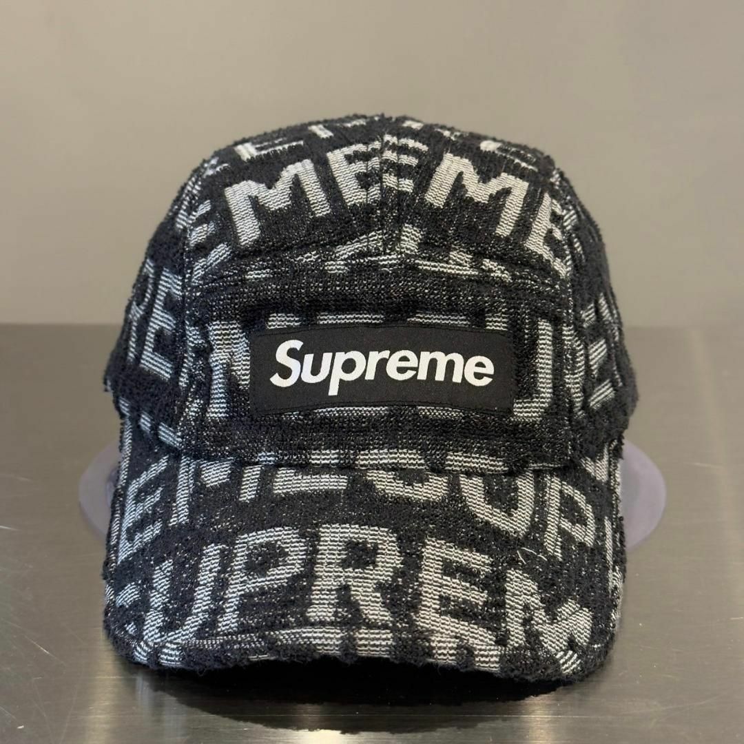 『Supreme』シュプリーム パイル総柄BOXロゴ ジェットキャップ
