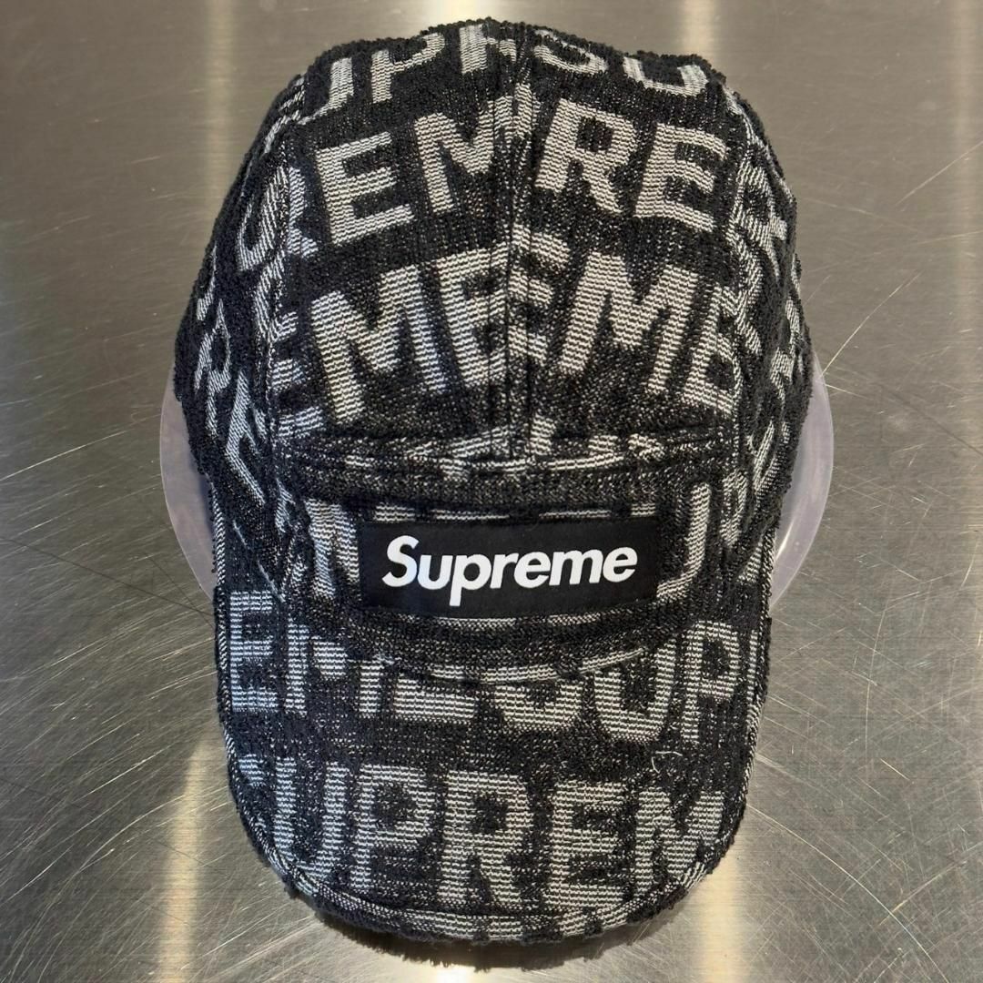 『Supreme』シュプリーム パイル総柄BOXロゴ ジェットキャップ