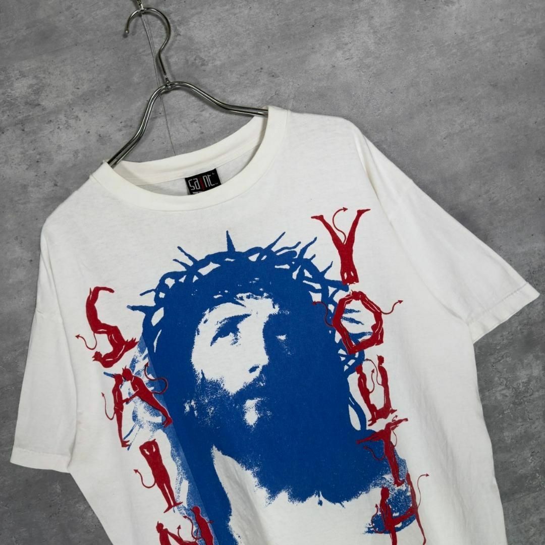 『SAINT MICHAEL』セントマイケル (L) Tシャツ