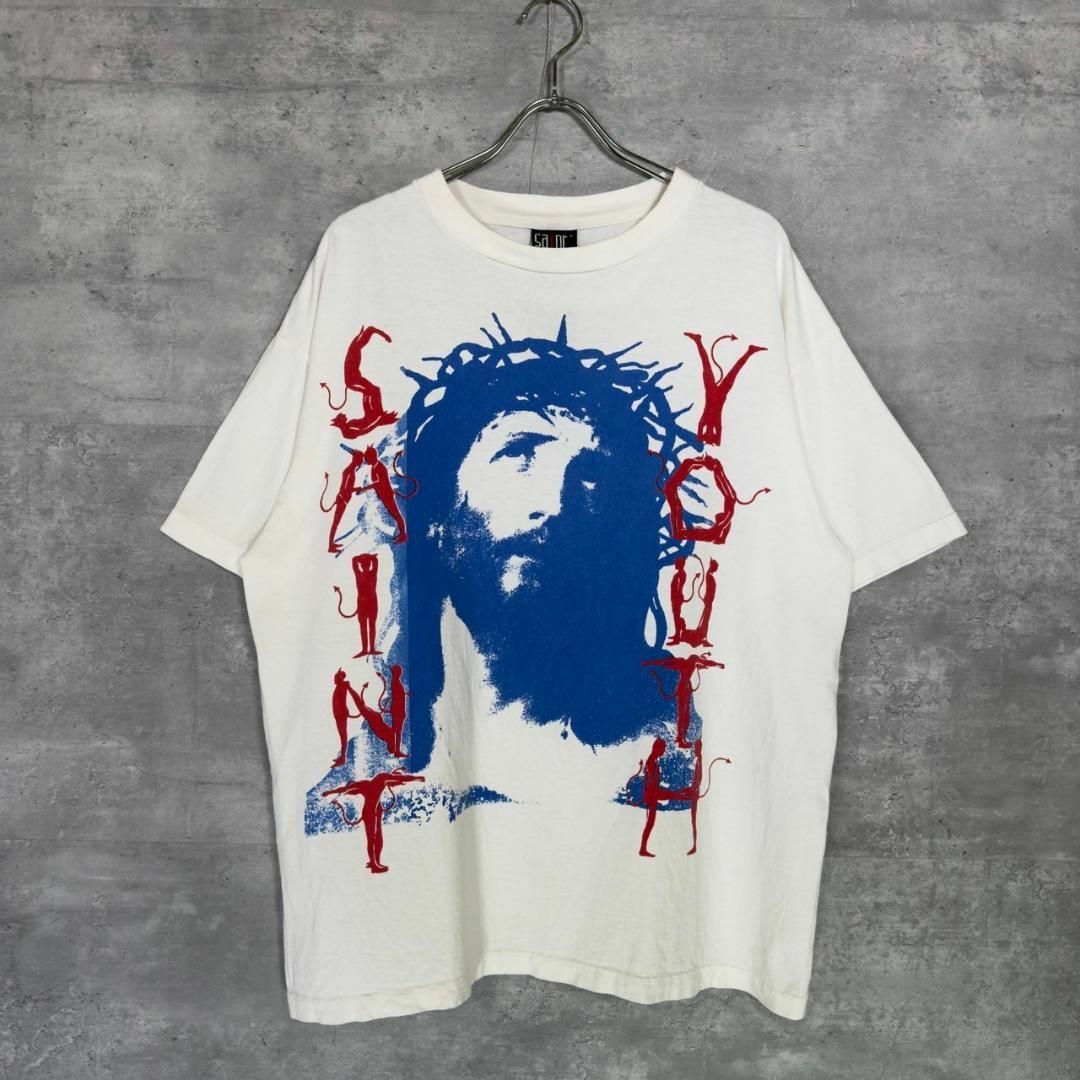 『SAINT MICHAEL』セントマイケル (L) Tシャツ