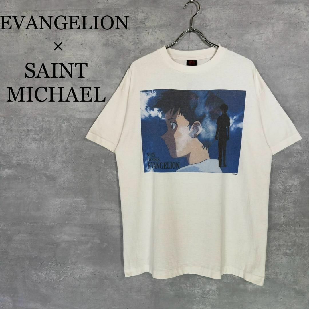 『SAINT MICHAEL × EVANGELION』コラボ (L) Tシャツ