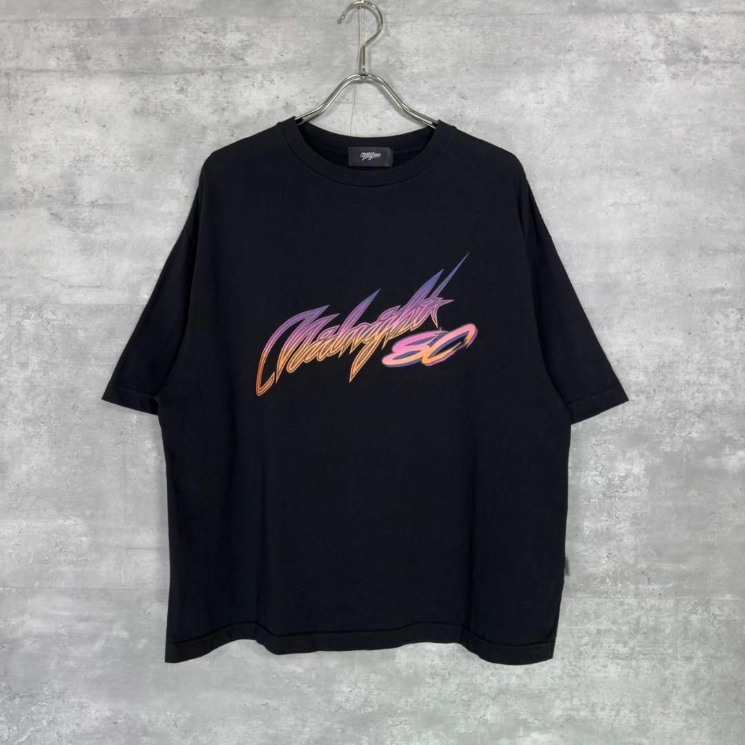 『Myne』マイン (S) グラフィックプリント オーバーサイズT 半袖シャツ