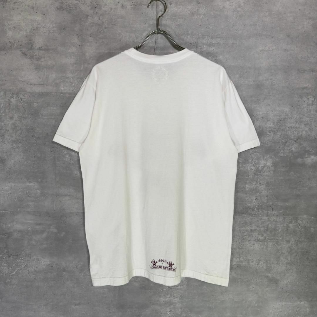 『CHROME HEARTS』クロムハーツ (L) スカルプリント半袖Tシャツ