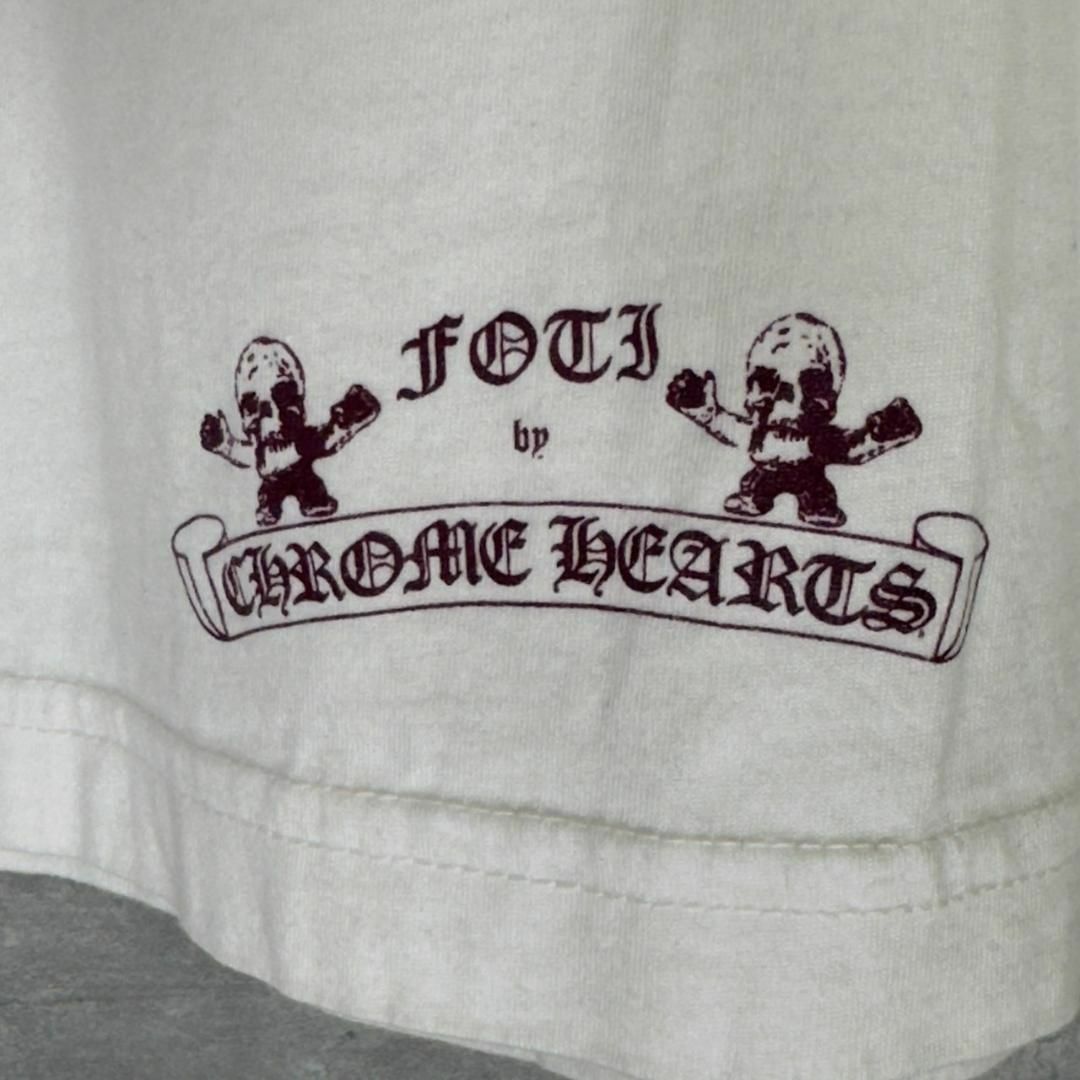 『CHROME HEARTS』クロムハーツ (L) スカルプリント半袖Tシャツ