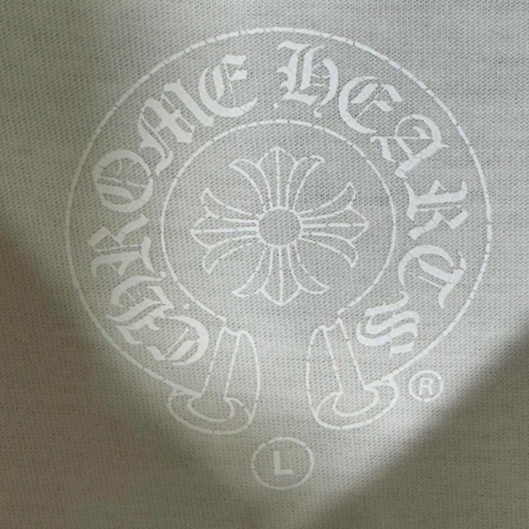 『CHROME HEARTS』クロムハーツ (L) スカルプリント半袖Tシャツ