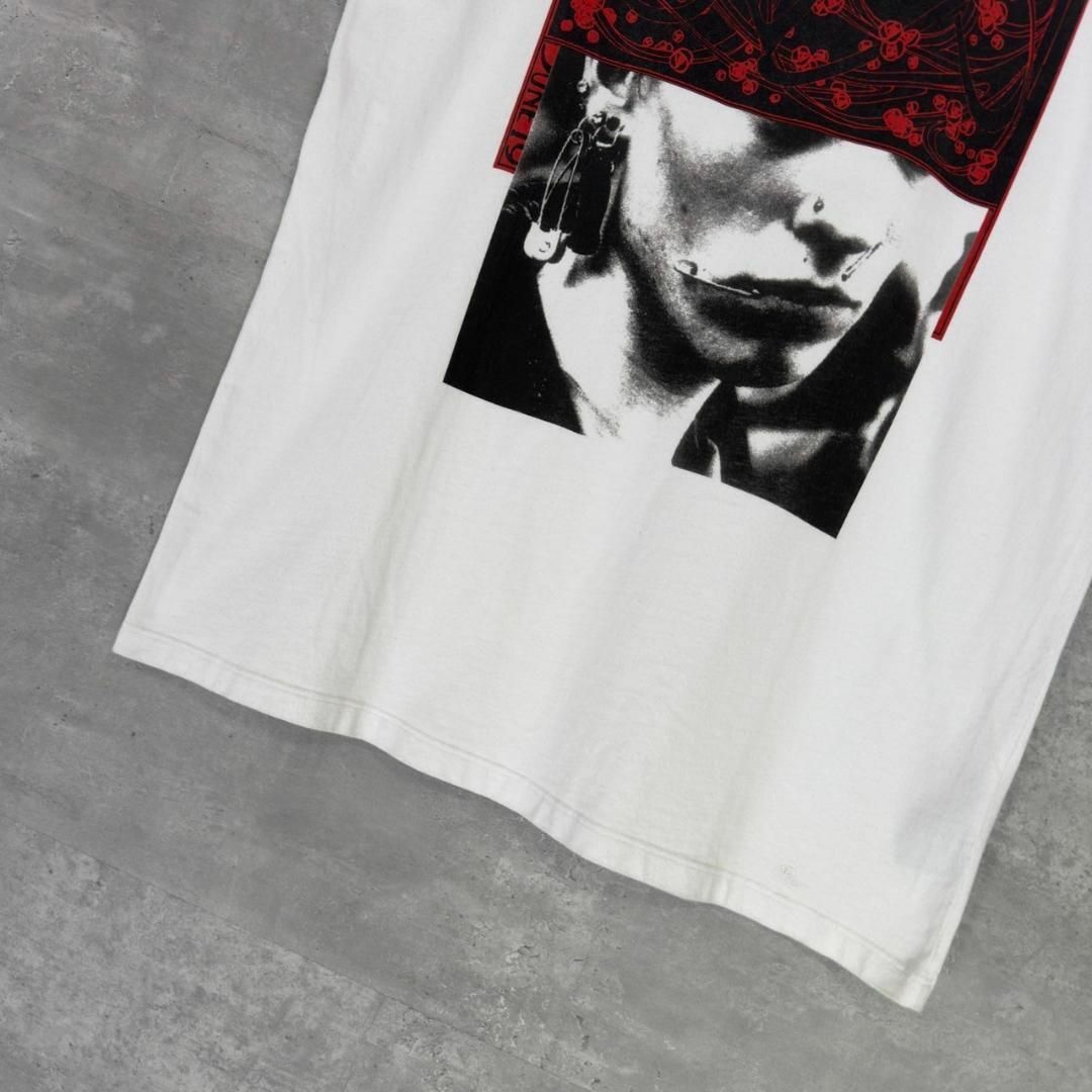 『RAF SIMONS』ラフシモンズ (L) グラフィックプリント半袖Tシャツ