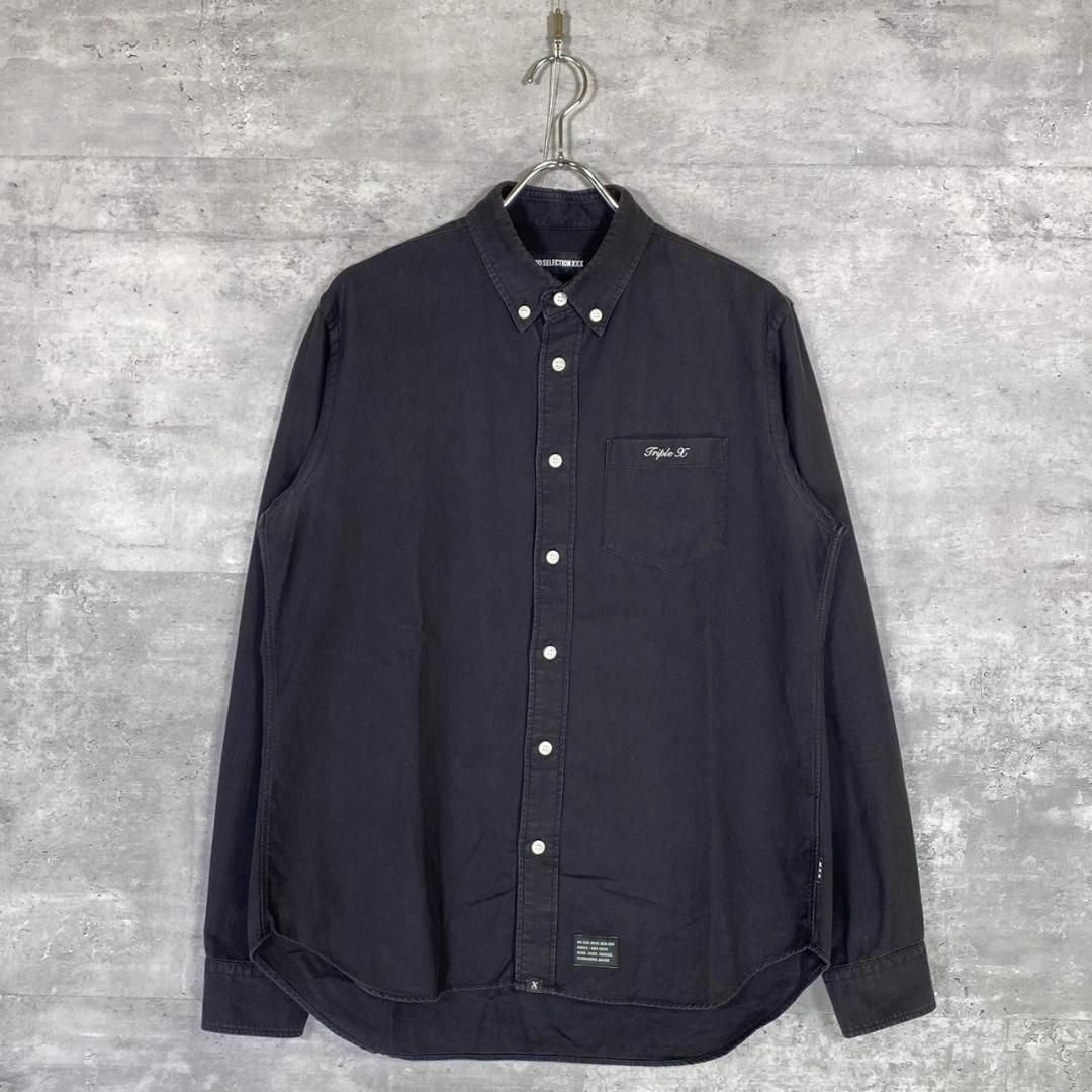 『GOD SELECTION』ゴッドセレクション (M) ボタンダウン シャツ