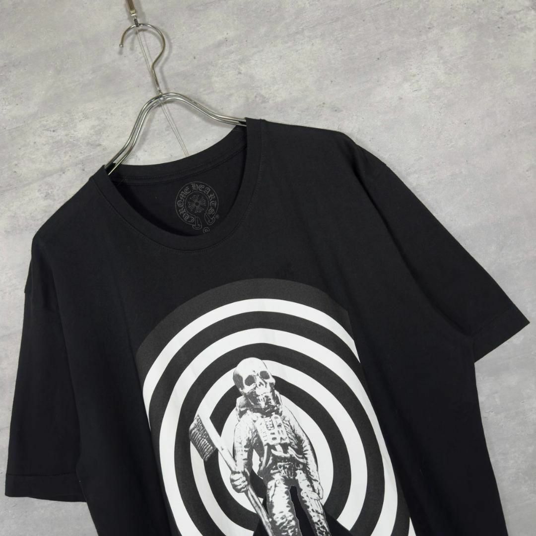 『CHROME HEARTS』クロムハーツ (XL) スカルプリントTシャツ
