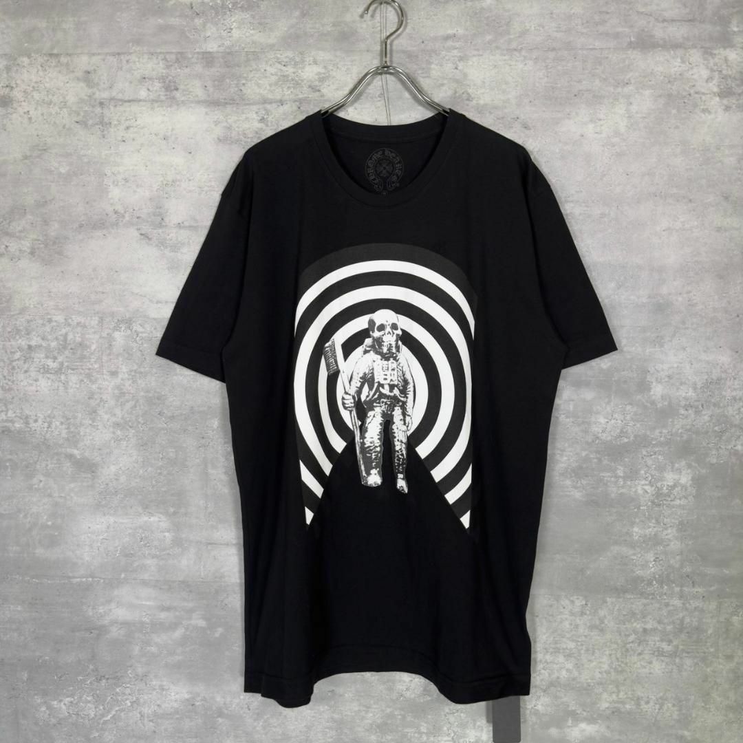 『CHROME HEARTS』クロムハーツ (XL) スカルプリントTシャツ