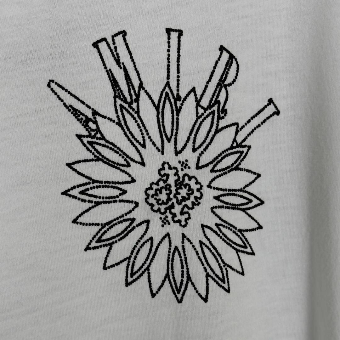 『AMIRI』アミリ (M) ロゴプリントクルーネック Tシャツ