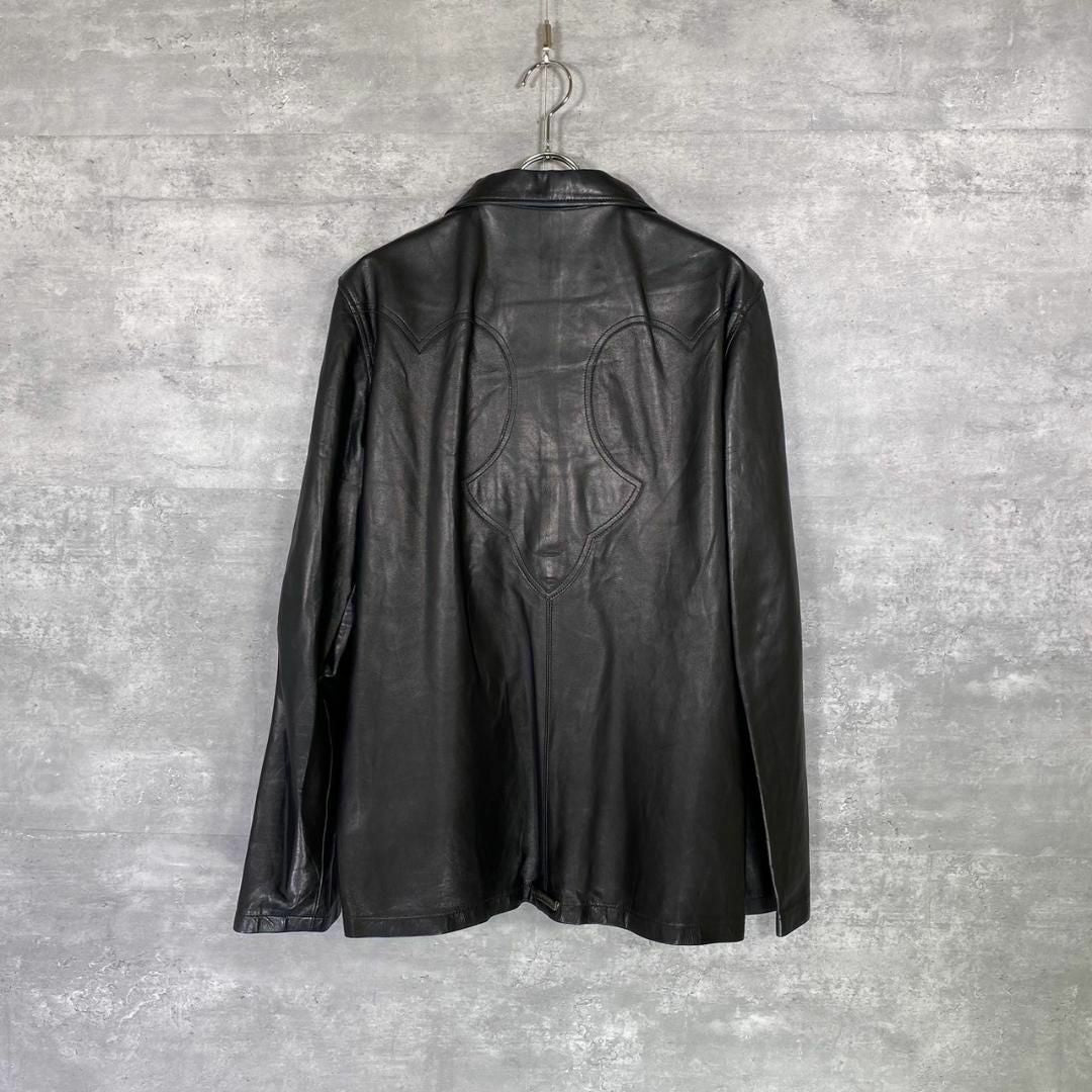 『CHROME HEARTS』クロムハーツ (M) シングルレザージャケット