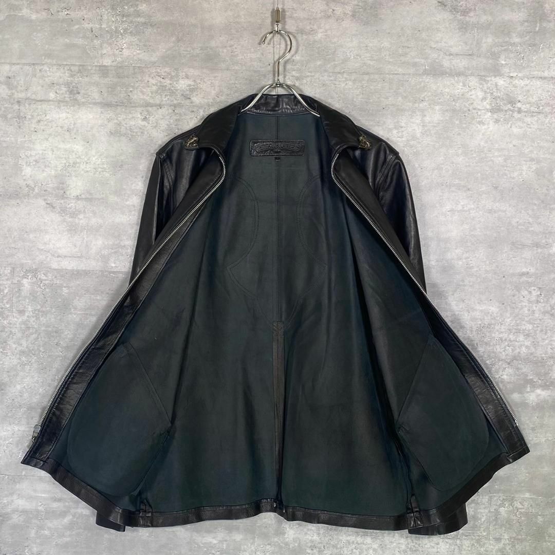 『CHROME HEARTS』クロムハーツ (M) シングルレザージャケット