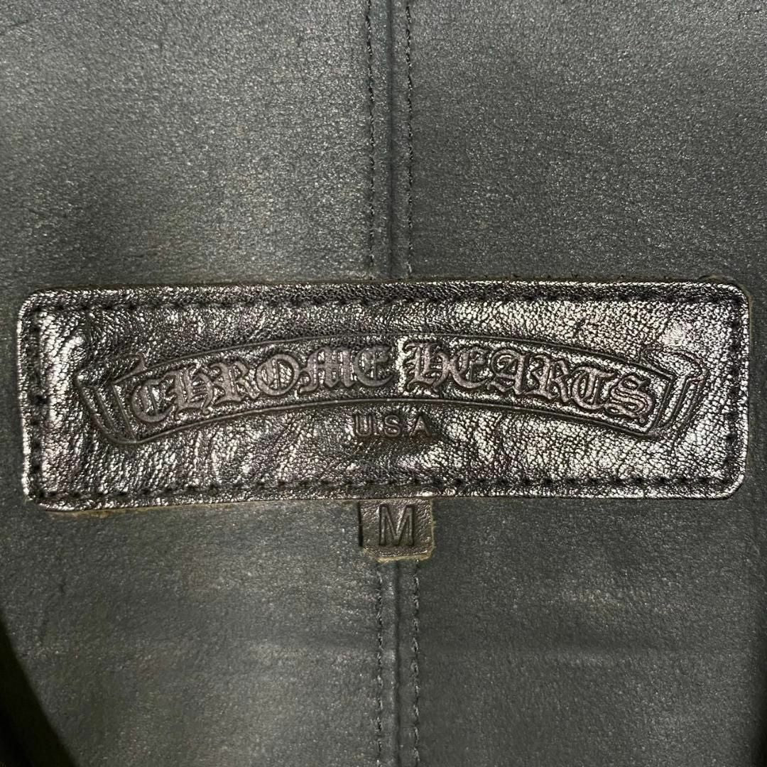 『CHROME HEARTS』クロムハーツ (M) シングルレザージャケット