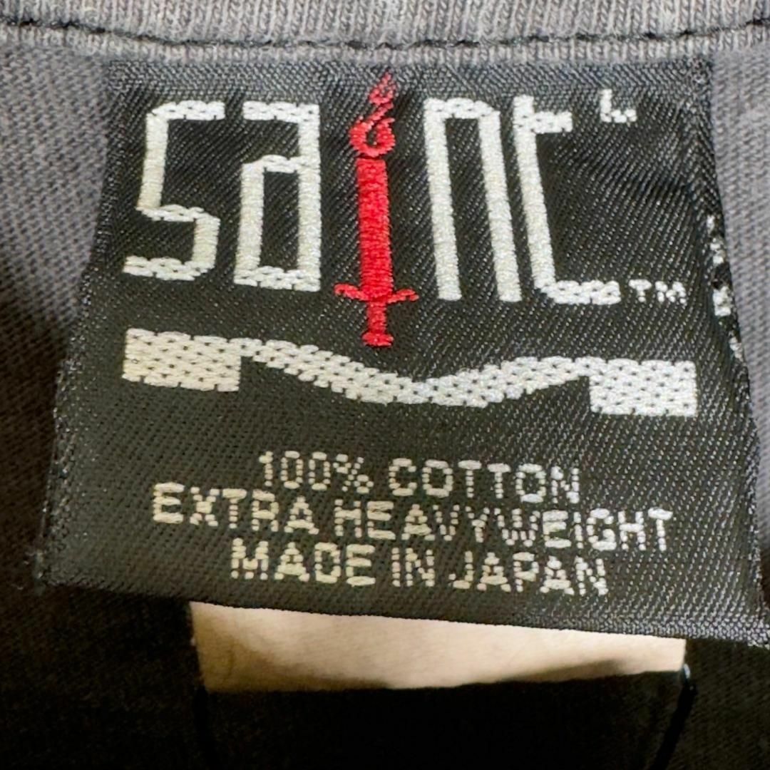 『SAINT MICHAEL』セントマイケル (L) キリストプリントTシャツ