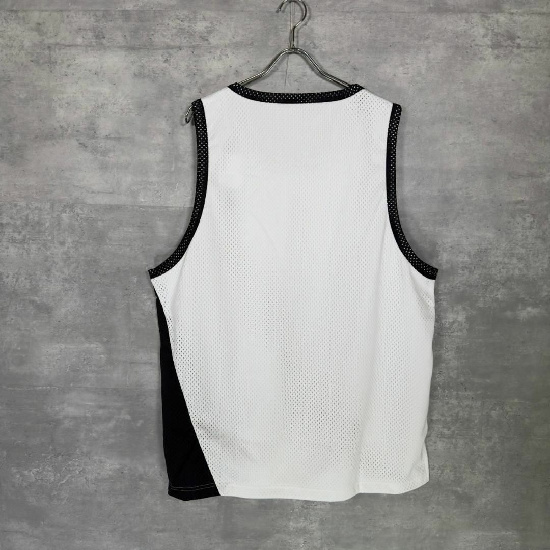 『CRONOS』クロノス (XL) バスケットボールシャツ メッシュタンクトップ