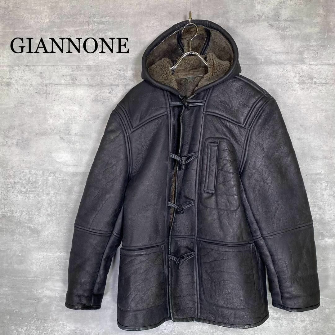 『GIANNONE』ジャンノーネ (XL) ムートンボアジャケット