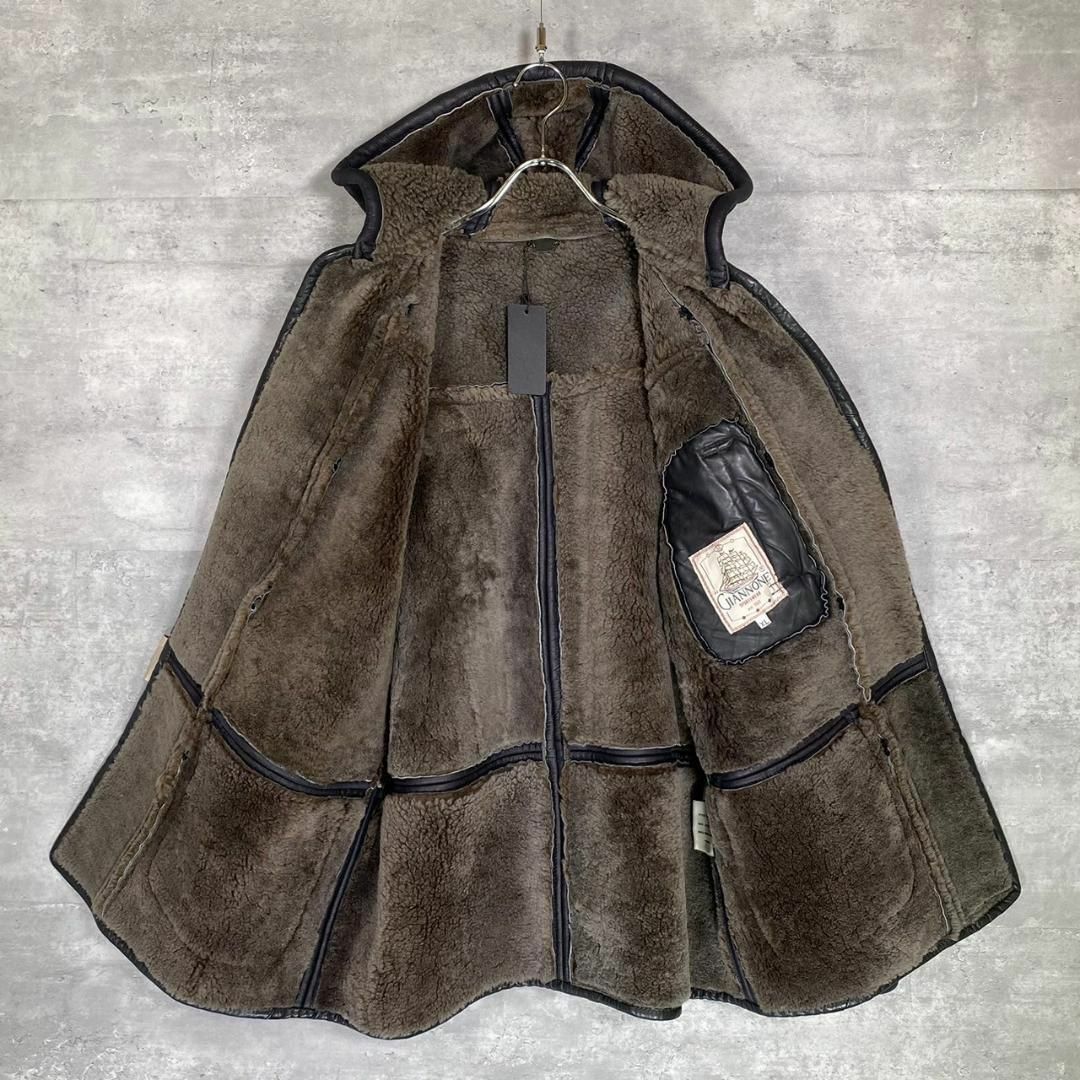 『GIANNONE』ジャンノーネ (XL) ムートンボアジャケット