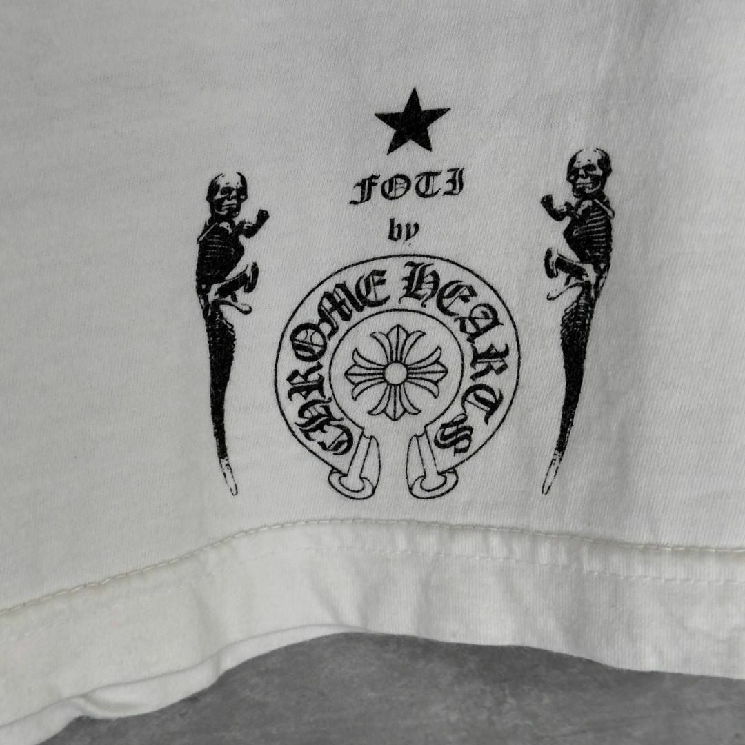 『CHROME HEARTS』クロムハーツ (M) ビックロゴプリントTシャツ
