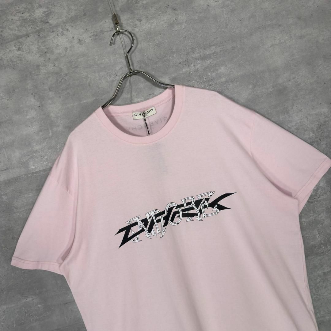 『GIVENCHY』ジバンシー (L) 20ss カリグラフィックTシャツ