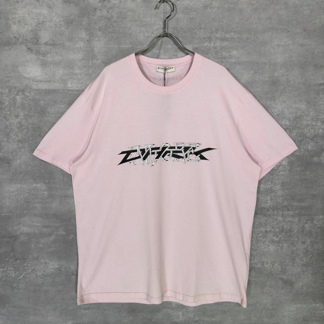 『GIVENCHY』ジバンシー (L) 20ss カリグラフィックTシャツ