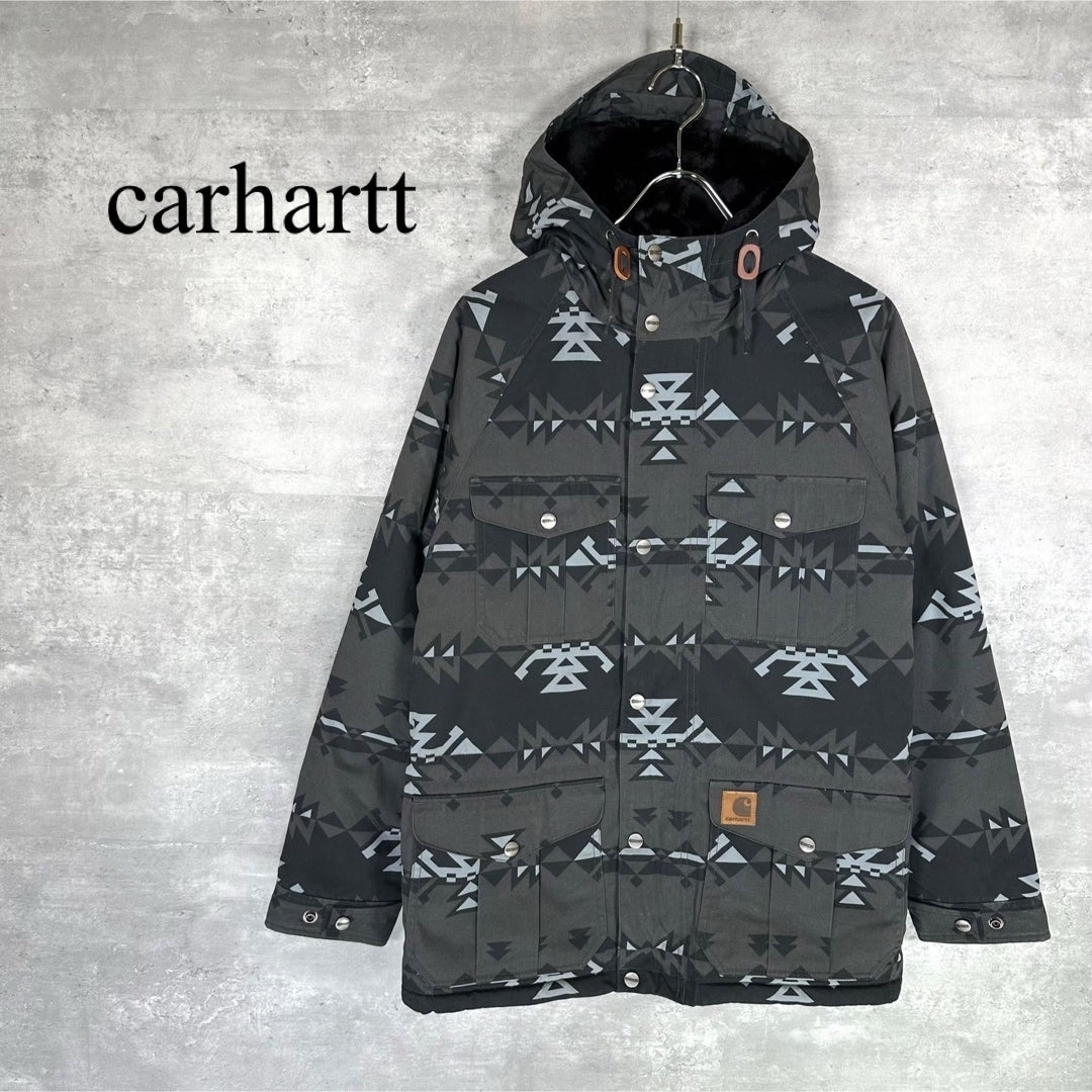 『carhartt』 カーハート (S) 総柄 ワークジャケット