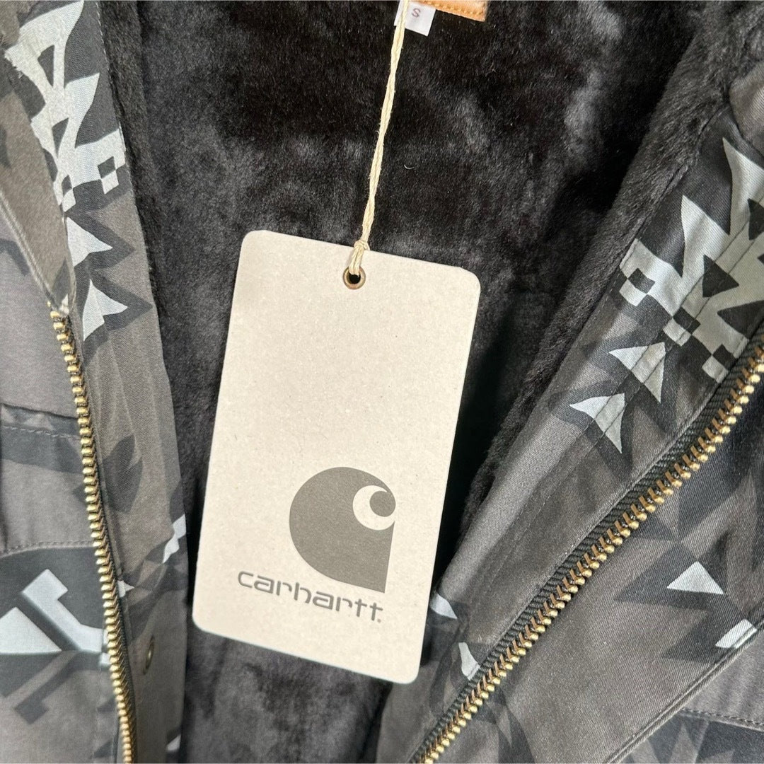 『carhartt』 カーハート (S) 総柄 ワークジャケット