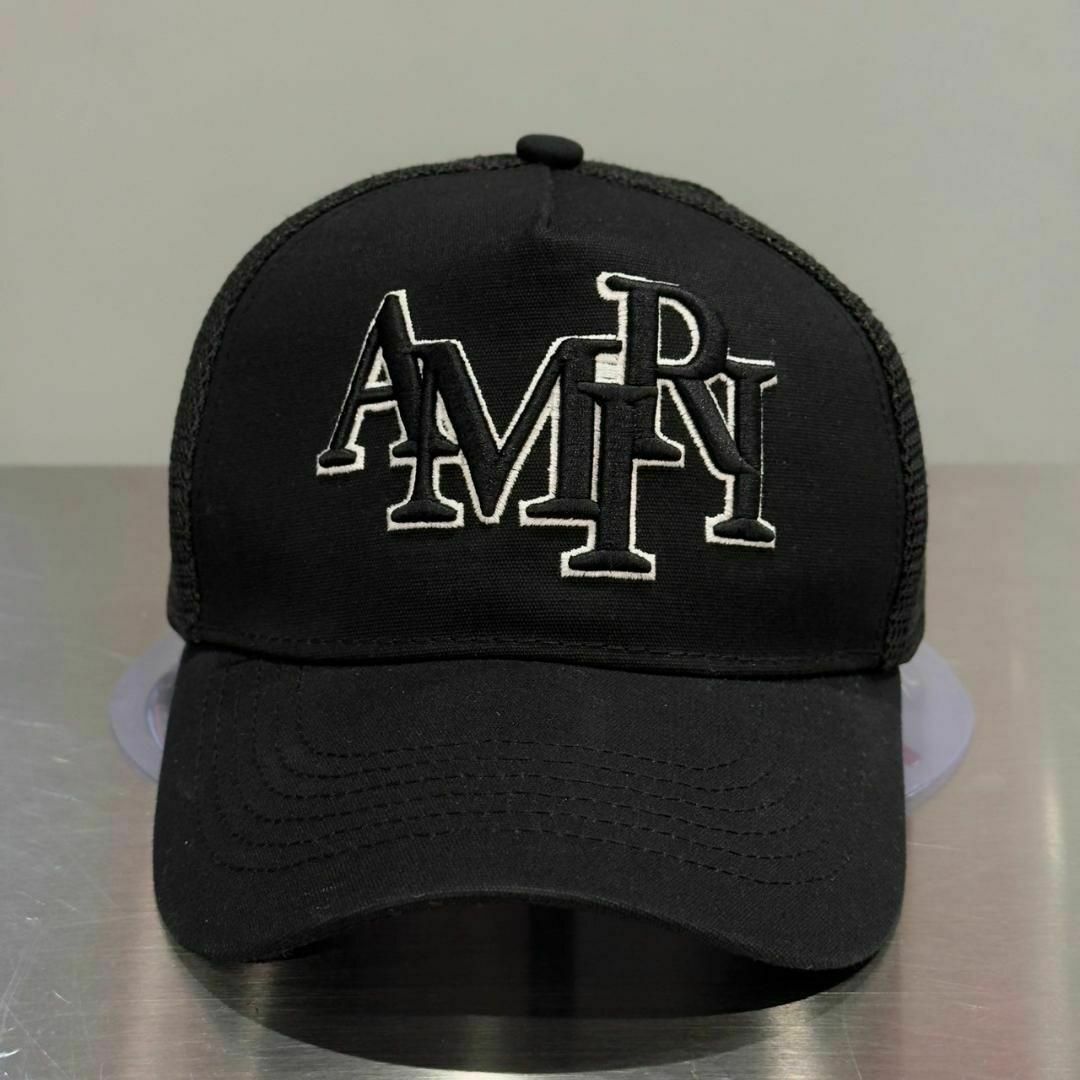 『AMIRI』アミリ (F) エンブロイダリーロゴメッシュキャップ