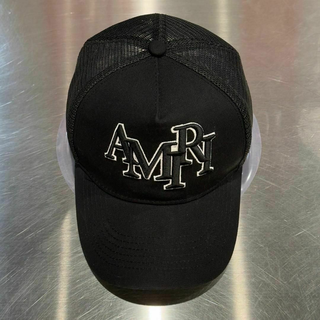 『AMIRI』アミリ (F) エンブロイダリーロゴメッシュキャップ