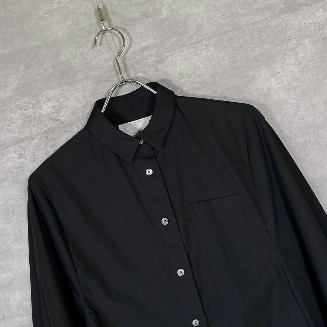 『sacai』サカイ (1) ポプリン ケープ シャツ