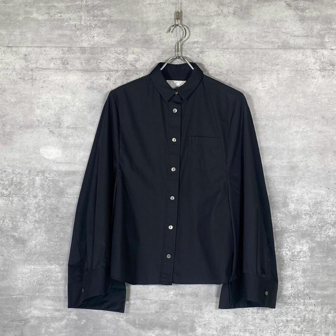『sacai』サカイ (1) ポプリン ケープ シャツ
