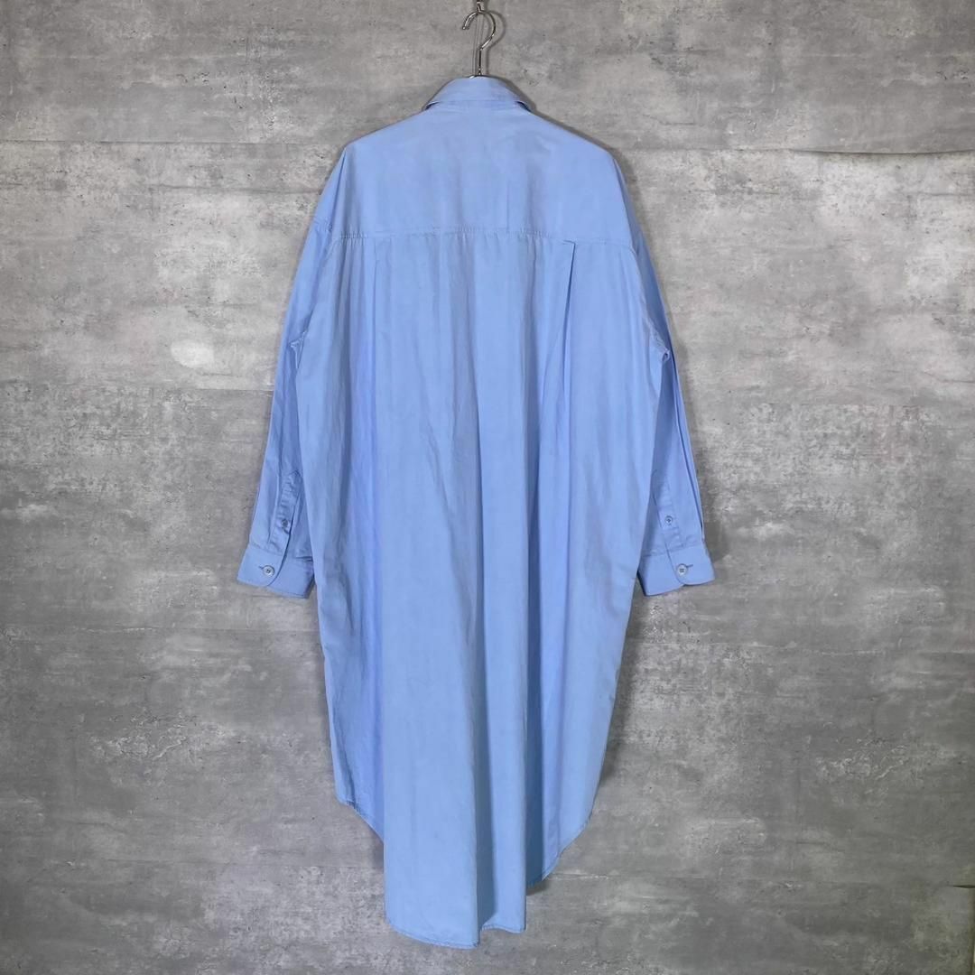 『GIVENCHY』ジバンシィ 無地 ロングシャツワンピース