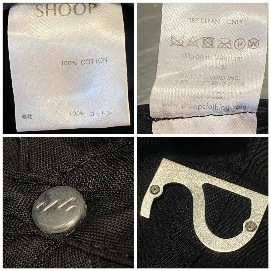 『SHOOP』シュープ Metal Logo Cap キャップ