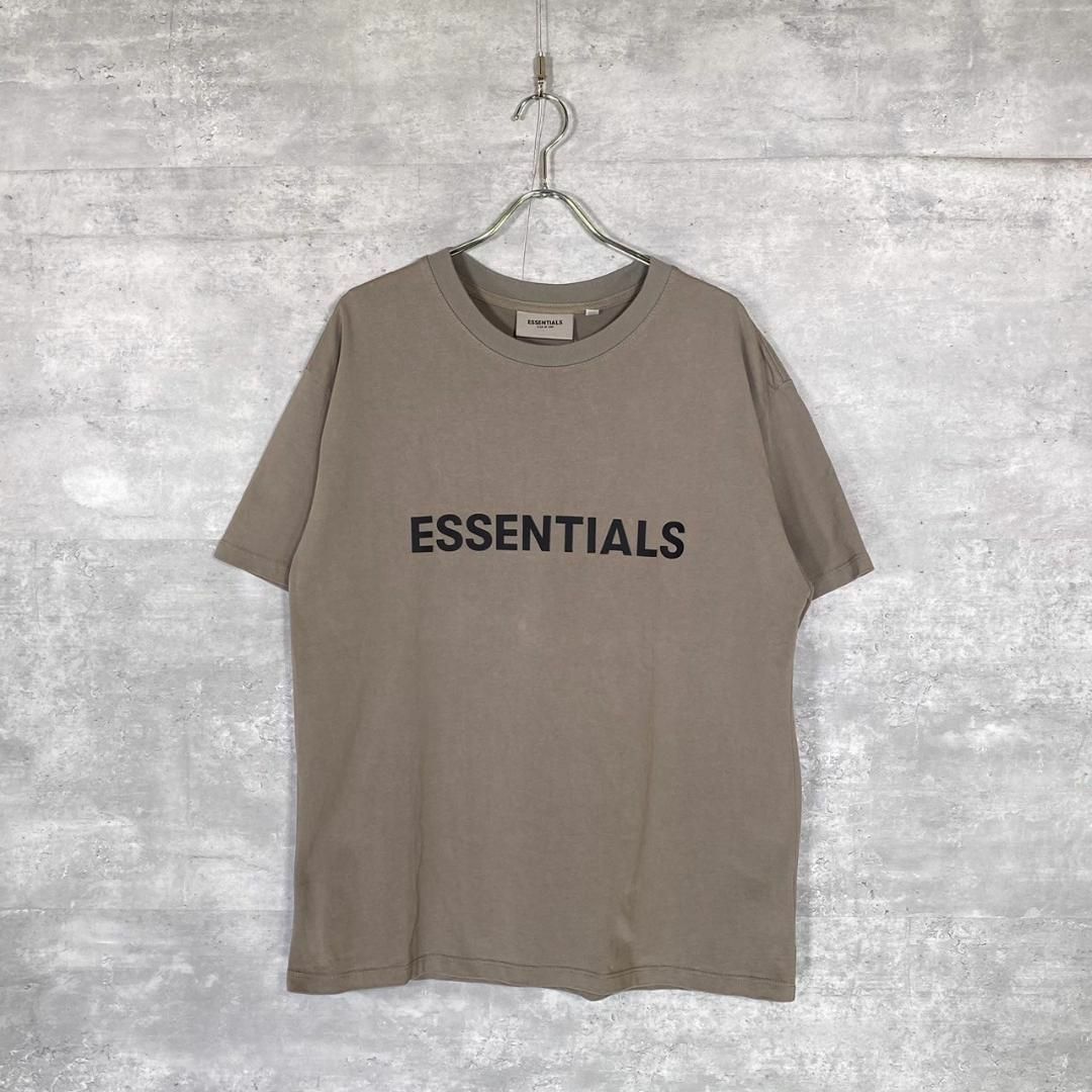 『ESSENTIALS』エッセンシャルズ (S) フロントロゴ半袖Tシャツ