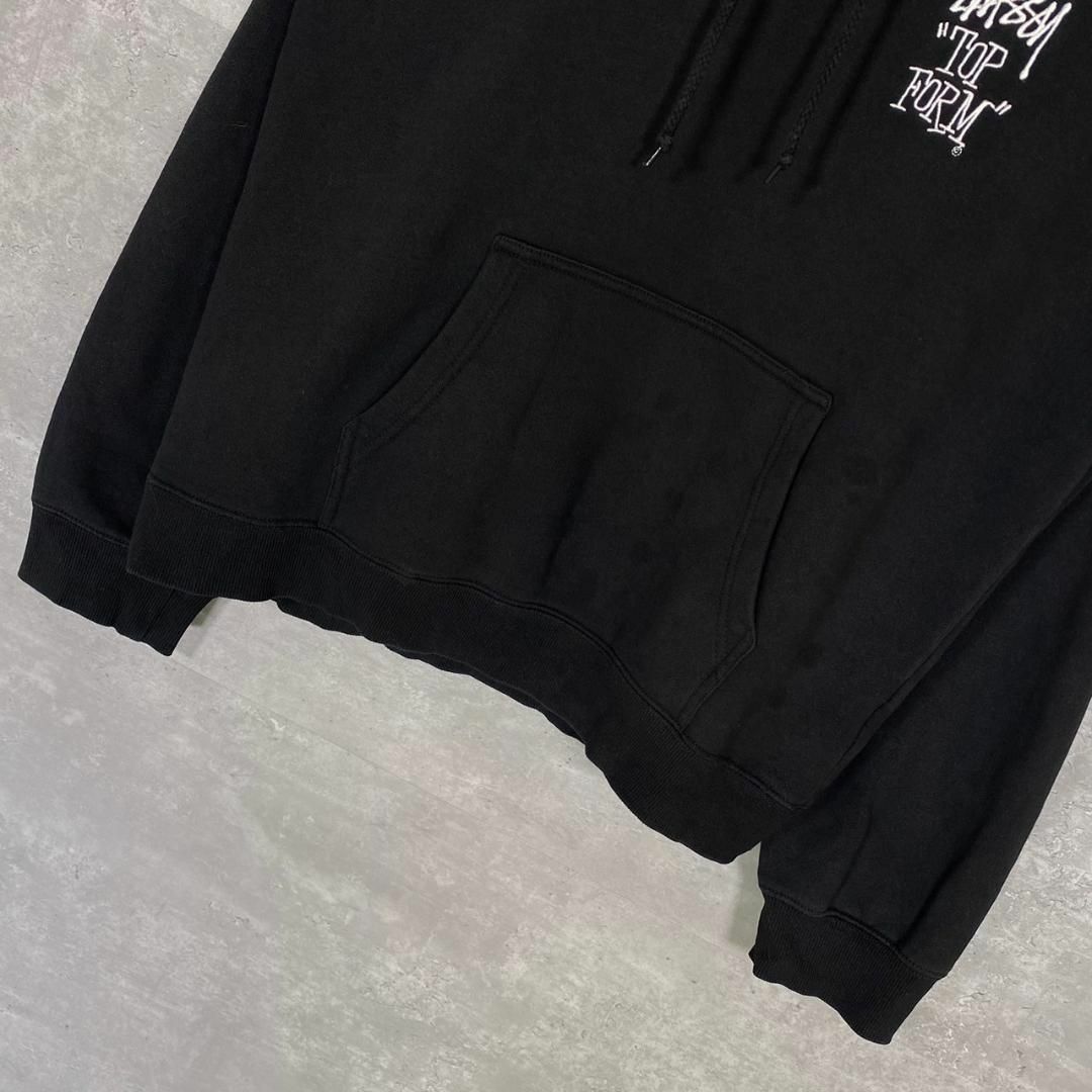 『STUSSY』ステューシー (L) ワンポイント プルオーバー パーカー