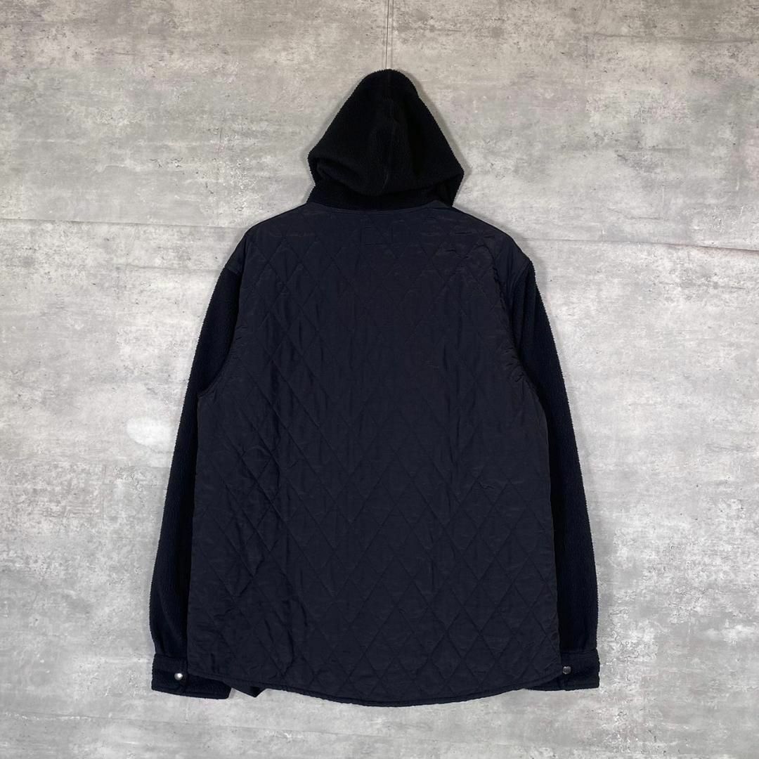 『Supreme』シュプリーム (M) フードフリース ナイロン ジャケット